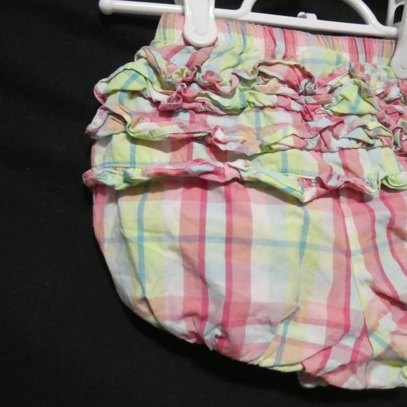 GYMBOREE | size 3T | Plaid Bloomers With Ruffle Back | 100% Cotton | NWOT - Picture 9 of 14
